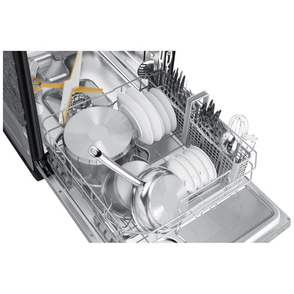 Samsung Bespoke DW80B7070AP Dishwasher | 24 inch Exterior Width, 42 dB Decibel Level, Fully Integrated