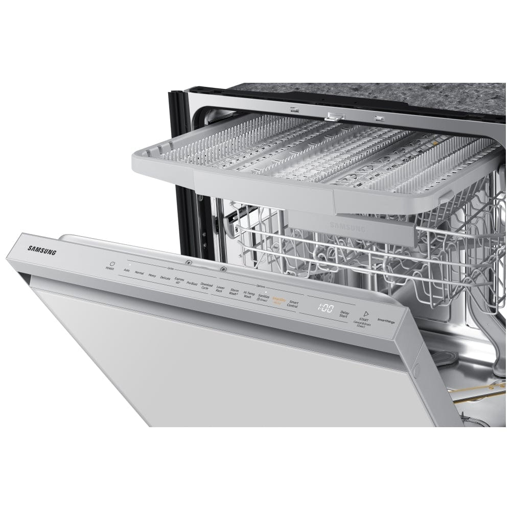 Samsung Bespoke DW80B7070AP Dishwasher | 24 inch Exterior Width, 42 dB Decibel Level, Fully Integrated