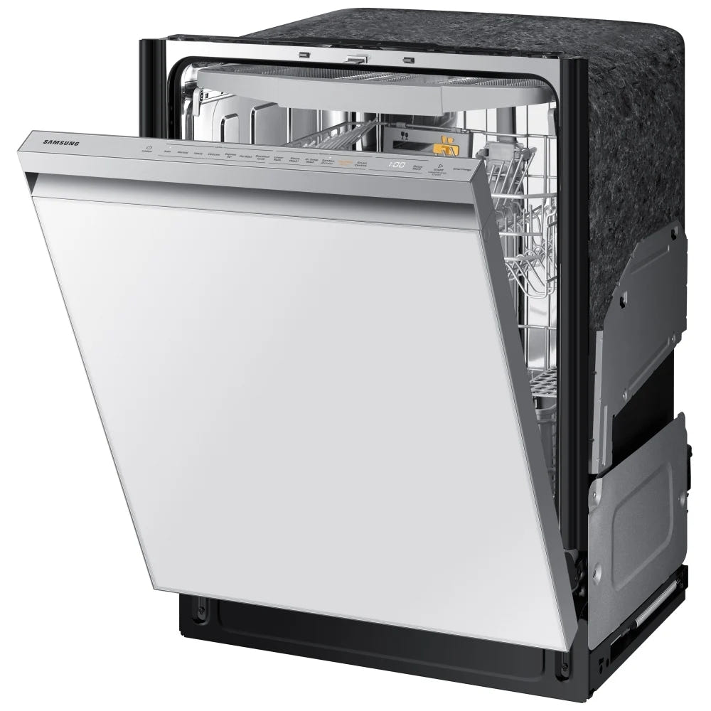 Samsung Bespoke DW80B7070AP - DW80B7070AP/AC Dishwasher, 24 inch Exterior Width, 42 dB Decibel Level, Fully Integrated, Stainless Steel (Interior), Custom Panel Ready, 7 Wash Cycles, 15 Capacity (Place Settings), Wifi Enabled