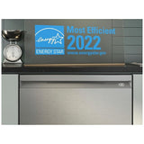 Samsung Bespoke DW80B7070US - DW80B7070US/AC Dishwasher, 24 inch Exterior Width, 42 dB Decibel Level, Fully Integrated, Stainless Interior, 7 Wash Cycles, 15 Capacity (Place Settings), 3 Loading Racks, Wifi Enabled, Stainless Steel colour StormWash+