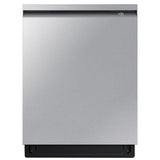 Samsung Bespoke DW80B7070US - DW80B7070US/AC Dishwasher, 24 inch Exterior Width, 42 dB Decibel Level, Fully Integrated, Stainless Interior, 7 Wash Cycles, 15 Capacity (Place Settings), 3 Loading Racks, Wifi Enabled, Stainless Steel colour StormWash+