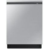 Samsung Bespoke DW80B7070US - DW80B7070US/AC Dishwasher, 24 inch Exterior Width, 42 dB Decibel Level, Fully Integrated, Stainless Interior, 7 Wash Cycles, 15 Capacity (Place Settings), 3 Loading Racks, Wifi Enabled, Stainless Steel colour StormWash+
