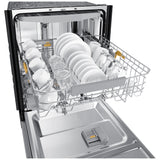 Samsung Bespoke DW80B7070US - DW80B7070US/AC Dishwasher, 24 inch Exterior Width, 42 dB Decibel Level, Fully Integrated, Stainless Interior, 7 Wash Cycles, 15 Capacity (Place Settings), 3 Loading Racks, Wifi Enabled, Stainless Steel colour StormWash+