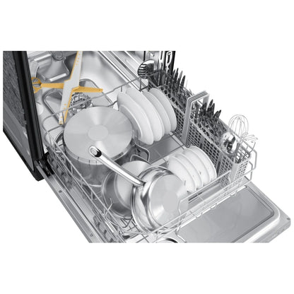 Samsung Bespoke DW80B7070US - DW80B7070US/AC Dishwasher, 24 inch Exterior Width, 42 dB Decibel Level, Fully Integrated, Stainless Steel (Interior), 7 Wash Cycles, 15 Capacity (Place Settings), Wifi Enabled,