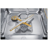 Samsung Bespoke DW80B7070US - DW80B7070US/AC Dishwasher, 24 inch Exterior Width, 42 dB Decibel Level, Fully Integrated, Stainless Interior, 7 Wash Cycles, 15 Capacity (Place Settings), 3 Loading Racks, Wifi Enabled, Stainless Steel colour StormWash+