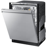 Samsung Bespoke DW80B7070US - DW80B7070US/AC Dishwasher, 24 inch Exterior Width, 42 dB Decibel Level, Fully Integrated, Stainless Interior, 7 Wash Cycles, 15 Capacity (Place Settings), 3 Loading Racks, Wifi Enabled, Stainless Steel colour StormWash+