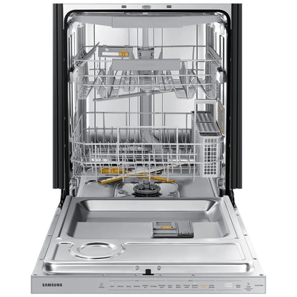 Samsung Bespoke DW80B7070US - DW80B7070US/AC Dishwasher, 24 inch Exterior Width, 42 dB Decibel Level, Fully Integrated, Stainless Steel (Interior), 7 Wash Cycles, 15 Capacity (Place Settings), Wifi Enabled,