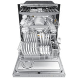 Samsung Bespoke DW80B7070US - DW80B7070US/AC Dishwasher, 24 inch Exterior Width, 42 dB Decibel Level, Fully Integrated, Stainless Interior, 7 Wash Cycles, 15 Capacity (Place Settings), 3 Loading Racks, Wifi Enabled, Stainless Steel colour StormWash+