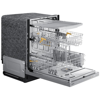 Samsung Bespoke DW80B7070US - DW80B7070US/AC Dishwasher, 24 inch Exterior Width, 42 dB Decibel Level, Fully Integrated, Stainless Steel (Interior), 7 Wash Cycles, 15 Capacity (Place Settings), Wifi Enabled,