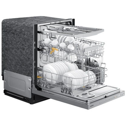 Samsung Bespoke DW80B7070US - DW80B7070US/AC Dishwasher, 24 inch Exterior Width, 42 dB Decibel Level, Fully Integrated, Stainless Steel (Interior), 7 Wash Cycles, 15 Capacity (Place Settings), Wifi Enabled,