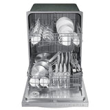 Samsung DW80CG4021SRAA Dishwasher, 24 inch Exterior Width, 53 dB Decibel Level, Fully Integrated, Plastic Interior, 4 Wash Cycles, 14 Capacity (Place Settings), 2 Loading Racks, Stainless Steel colour
