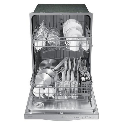 Samsung DW80CG4021SRAA Dishwasher, 24 inch Exterior Width, 53 dB Decibel Level, Fully Integrated, 4 Wash Cycles, 14 Capacity (Place Settings), Stainless Steel colour