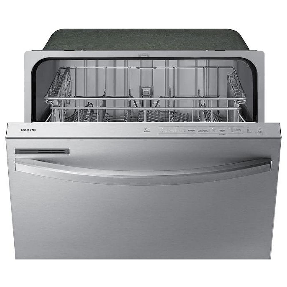 Samsung DW80CG4021SRAA Dishwasher, 24 inch Exterior Width, 53 dB Decibel Level, Fully Integrated, 4 Wash Cycles, 14 Capacity (Place Settings), Stainless Steel colour