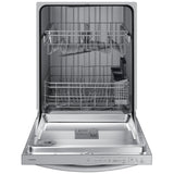 Samsung DW80CG4021SRAA Dishwasher, 24 inch Exterior Width, 53 dB Decibel Level, Fully Integrated, Plastic Interior, 4 Wash Cycles, 14 Capacity (Place Settings), 2 Loading Racks, Stainless Steel colour