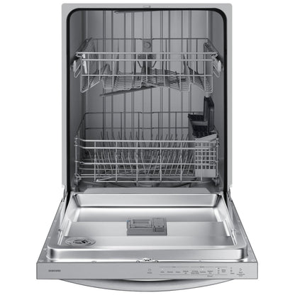 Samsung DW80CG4021SRAA Dishwasher, 24 inch Exterior Width, 53 dB Decibel Level, Fully Integrated, 4 Wash Cycles, 14 Capacity (Place Settings), Stainless Steel colour