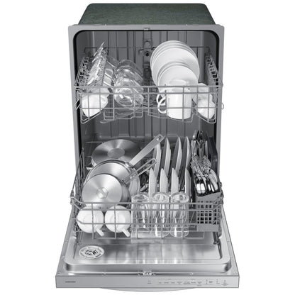 Samsung DW80CG4021SRAA Dishwasher, 24 inch Exterior Width, 53 dB Decibel Level, Fully Integrated, 4 Wash Cycles, 14 Capacity (Place Settings), Stainless Steel colour