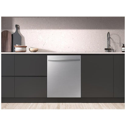 Samsung DW80CG4051SRAA Dishwasher, 24 inch Exterior Width, 51 dB Decibel Level, Fully Integrated, 4 Wash Cycles, 15 Capacity (Place Settings), Stainless Steel colour