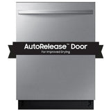 Samsung DW80CG4051SRAA Dishwasher, 24 inch Exterior Width, 51 dB Decibel Level, Fully Integrated, Plastic Interior, 4 Wash Cycles, 15 Capacity (Place Settings), 3 Loading Racks, Stainless Steel colour