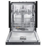 Samsung DW80CG5450MTAA Dishwasher, 24 inch Exterior Width, 45 dB Decibel Level, Fully Integrated, Stainless Interior, 7 Wash Cycles, 15 Capacity (Place Settings), 3 Loading Racks, Wifi Enabled, Matt Black Steel colour