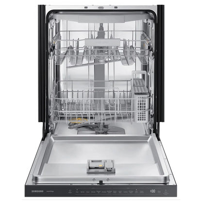 Samsung DW80CG5450MTAA Dishwasher, 24 inch Exterior Width, 45 dB Decibel Level, Fully Integrated, Stainless Steel (Interior), 7 Wash Cycles, 15 Capacity (Place Settings), Wifi Enabled, Matt Black Steel colour