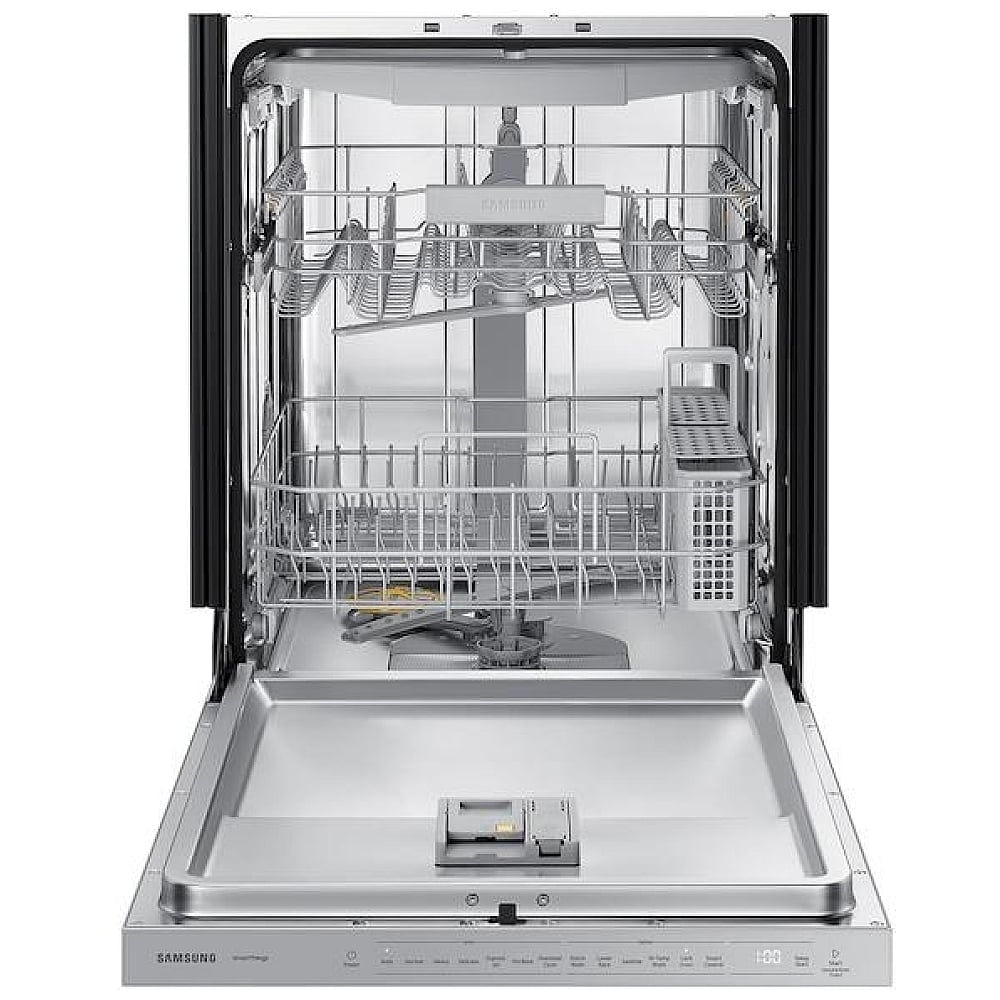 Samsung DW80CG5450SRAA Dishwasher, 24 inch Exterior Width, Fully Integrated, Stainless Steel (Interior), 7 Wash Cycles, 15 Capacity (Place Settings), Wifi Enabled, Stainless Steel colour