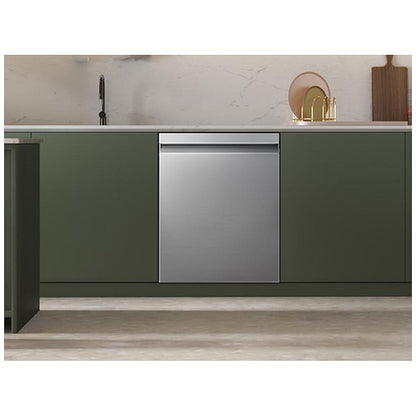 Samsung DW80CG5450SRAA Dishwasher, 24 inch Exterior Width, Fully Integrated, Stainless Steel (Interior), 7 Wash Cycles, 15 Capacity (Place Settings), Wifi Enabled, Stainless Steel colour