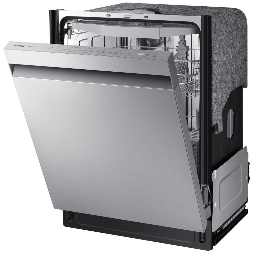 Samsung DW80CG5450SRAA Dishwasher, 24 inch Exterior Width, Fully Integrated, Stainless Steel (Interior), 7 Wash Cycles, 15 Capacity (Place Settings), Wifi Enabled, Stainless Steel colour