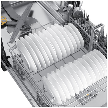 Samsung DW80CG5450SRAA Dishwasher, 24 inch Exterior Width, Fully Integrated, Stainless Steel (Interior), 7 Wash Cycles, 15 Capacity (Place Settings), Wifi Enabled, Stainless Steel colour