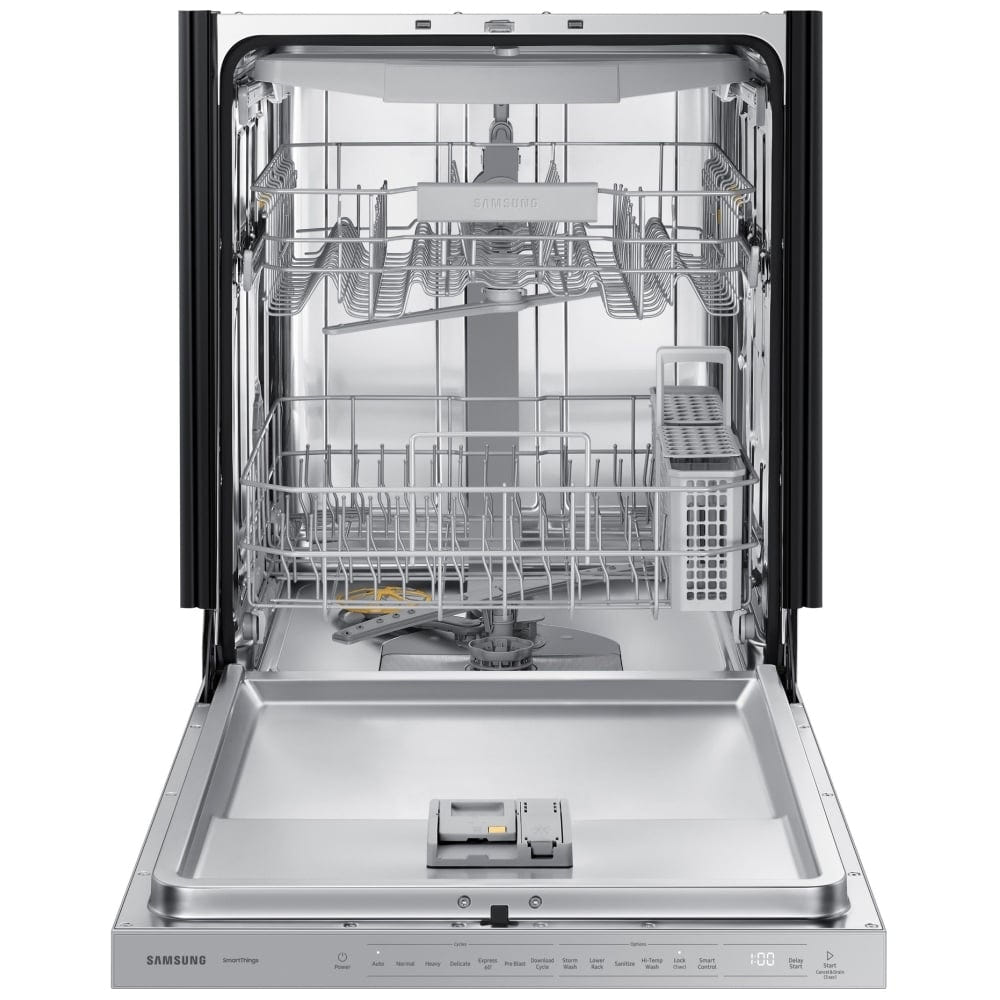 Samsung DW80CG5450SRAA Dishwasher, 24 inch Exterior Width, Fully Integrated, Stainless Steel (Interior), 7 Wash Cycles, 15 Capacity (Place Settings), Wifi Enabled, Stainless Steel colour