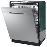 Samsung DW80DG5500SRAA Dishwasher, 24 inch Exterior Width, 48 dB Decibel Level, Fully Integrated, Stainless Interior, 5 Wash Cycles, 15 Capacity (Place Settings), 3 Loading Racks, Stainless Steel colour