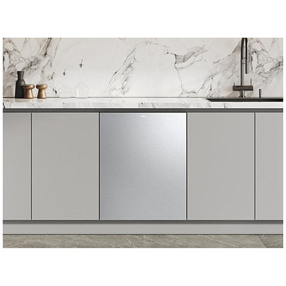 Samsung DW90F89P0USRAA Dishwasher, 24 inch Exterior Width, 38 dB Decibel Level, Fully Integrated, Stainless Steel (Interior), 10 Wash Cycles, 16 Capacity (Place Settings), Wifi Enabled, Stainless Steel colour