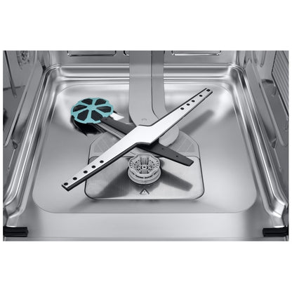 Samsung DW90F89P0USRAA Dishwasher, 24 inch Exterior Width, 38 dB Decibel Level, Fully Integrated, Stainless Steel (Interior), 10 Wash Cycles, 16 Capacity (Place Settings), Wifi Enabled, Stainless Steel colour