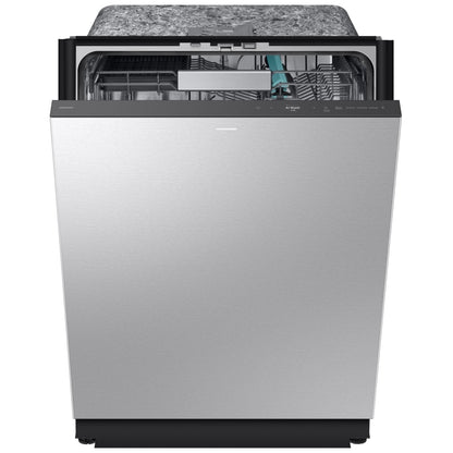 Samsung DW90F89P0USRAA Dishwasher, 24 inch Exterior Width, 38 dB Decibel Level, Fully Integrated, Stainless Steel (Interior), 10 Wash Cycles, 16 Capacity (Place Settings), Wifi Enabled, Stainless Steel colour