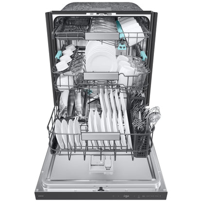 Samsung DW90F89P0USRAA Dishwasher, 24 inch Exterior Width, 38 dB Decibel Level, Fully Integrated, Stainless Steel (Interior), 10 Wash Cycles, 16 Capacity (Place Settings), Wifi Enabled, Stainless Steel colour