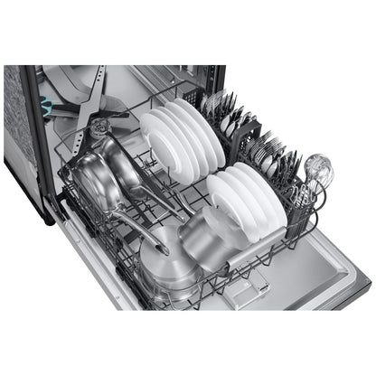 Samsung DW90F89P0USRAA Dishwasher, 24 inch Exterior Width, 38 dB Decibel Level, Fully Integrated, Stainless Steel (Interior), 10 Wash Cycles, 16 Capacity (Place Settings), Wifi Enabled, Stainless Steel colour