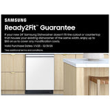 Samsung DW90F89T0UMTAA Dishwasher, 24 inch Exterior Width, 38 dB Decibel Level, Fully Integrated, Stainless Interior, 10 Wash Cycles, 16 Capacity (Place Settings), 3 Loading Racks, Wifi Enabled, Matt Black Steel colour