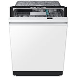 Samsung DW90F89T0U12AA Dishwasher, 24 inch Exterior Width, 38 dB Decibel Level, Fully Integrated, Stainless Interior, 10 Wash Cycles, 16 Capacity (Place Settings), 3 Loading Racks, Wifi Enabled, White colour