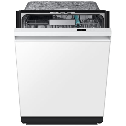 Samsung DW90F89T0U12AA Dishwasher, 24 inch Exterior Width, 38 dB Decibel Level, Fully Integrated, Stainless Steel (Interior), 10 Wash Cycles, 16 Capacity, WiFi Enabled, White colour