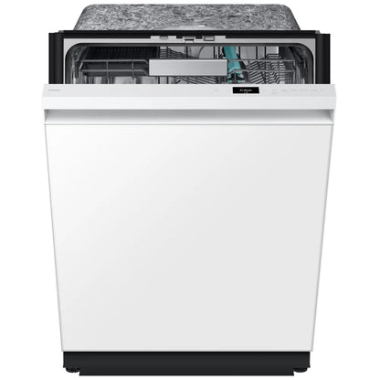 Samsung DW90F89T0U12AA Dishwasher, 24 inch Exterior Width, 38 dB Decibel Level, Fully Integrated, Stainless Steel (Interior), 10 Wash Cycles, 16 Capacity (Place Settings), Wifi Enabled, White colour