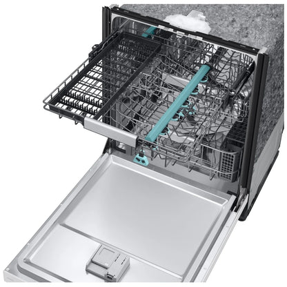 Samsung DW90F89T0U12AA Dishwasher, 24 inch Exterior Width, 38 dB Decibel Level, Fully Integrated, Stainless Steel (Interior), 10 Wash Cycles, 16 Capacity (Place Settings), Wifi Enabled, White colour