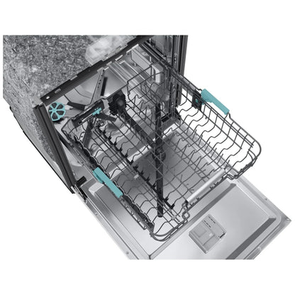 Samsung DW90F89T0U12AA Dishwasher, 24 inch Exterior Width, 38 dB Decibel Level, Fully Integrated, Stainless Steel (Interior), 10 Wash Cycles, 16 Capacity (Place Settings), Wifi Enabled, White colour