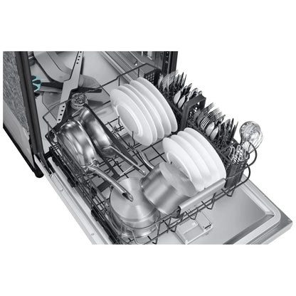 Samsung DW90F89T0U12AA Dishwasher, 24 inch Exterior Width, 38 dB Decibel Level, Fully Integrated, Stainless Steel (Interior), 10 Wash Cycles, 16 Capacity (Place Settings), Wifi Enabled, White colour