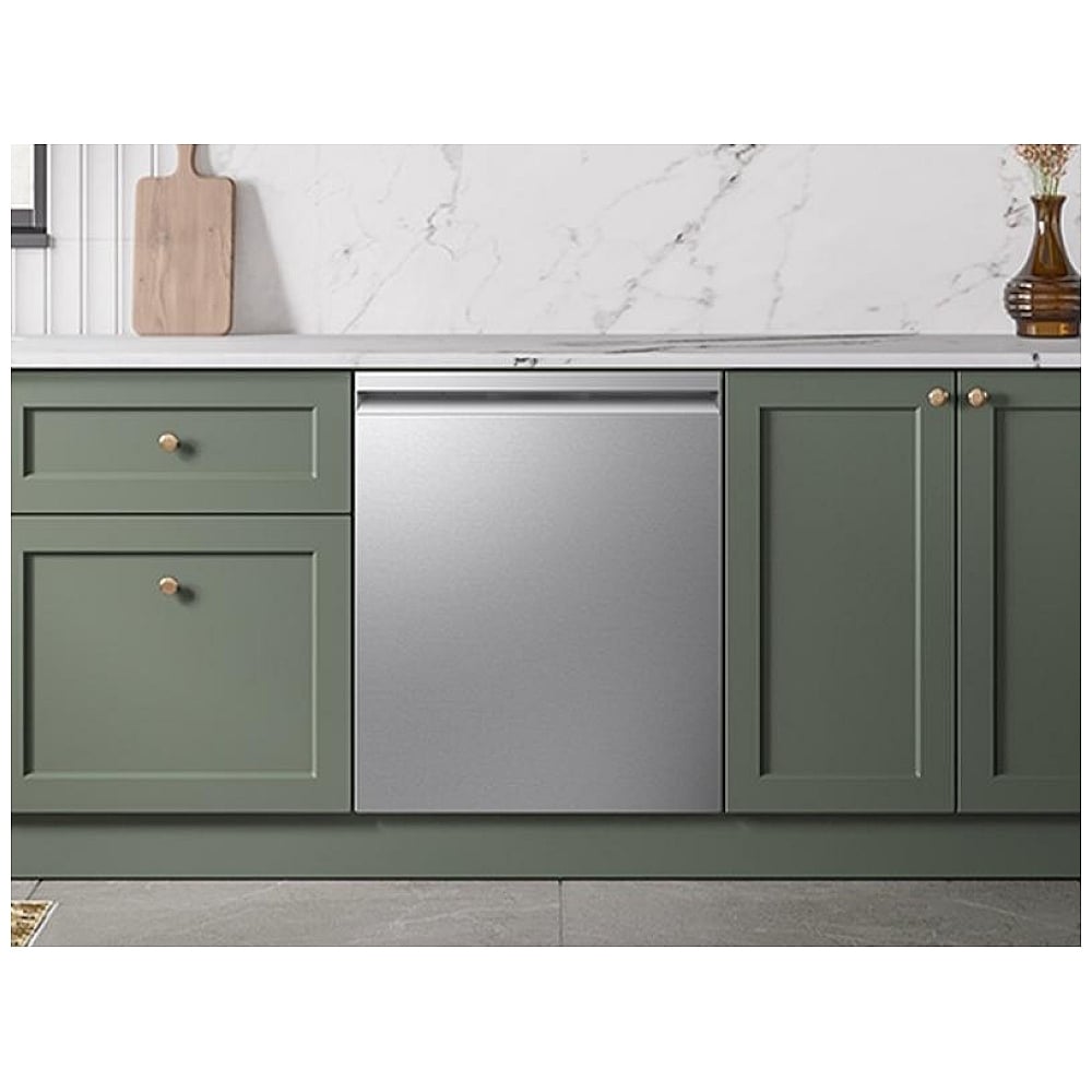 Samsung DW90F89T0USRAA Dishwasher, 24 inch Exterior Width, 38 dB Decibel Level, Fully Integrated, Stainless Steel (Interior), 10 Wash Cycles, 16 Capacity (Place Settings), Wifi Enabled, Stainless Steel colour