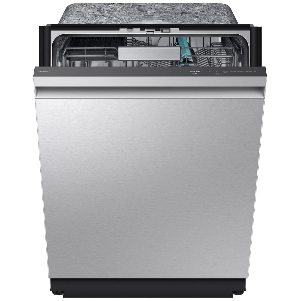 Samsung DW90F89T0USRAA Dishwasher, 24 inch Exterior Width, 38 dB Decibel Level, Fully Integrated, Stainless Steel (Interior), 10 Wash Cycles, 16 Capacity (Place Settings), Wifi Enabled, Stainless Steel colour