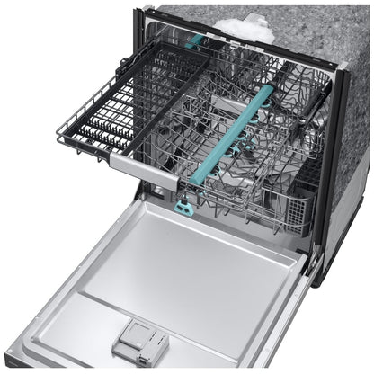 Samsung DW90F89T0USRAA Dishwasher, 24 inch Exterior Width, 38 dB Decibel Level, Fully Integrated, Stainless Steel (Interior), 10 Wash Cycles, 16 Capacity (Place Settings), Wifi Enabled, Stainless Steel colour