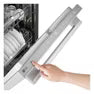 LG LDNTH862S Dishwasher 24" Smart Hidden Top Control Dishwasher, QuadWash™ Pro, TrueSteam™ and Dynamic Heat Dry™ w/AutoVent Dry™
