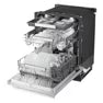 LG LDNTH862S Dishwasher 24" Smart Hidden Top Control Dishwasher, QuadWash™ Pro, TrueSteam™ and Dynamic Heat Dry™ w/AutoVent Dry™
