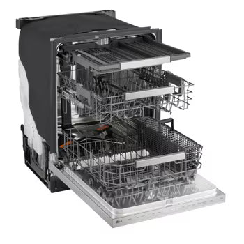 LG LDNPM654S Dishwasher 24" Top Control QuadWash Pro 3 Racks 44 dBA