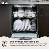 LG LDNPM654S Dishwasher 24" Top Control QuadWash Pro 3 Racks 44 dBA