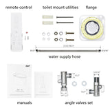 R&T E16 Tankless Smart Bidet Toilet Auto Dual Flush 1.1/1.6-GPF with Remote Control